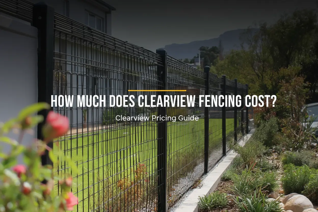 How much does clearview fencing cost in Cape Town - Complete 2025 pricing guide